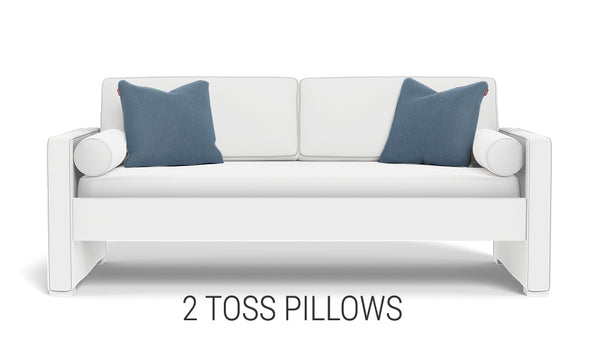 2 white pillows sale